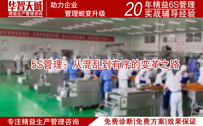 5S管理：從混亂到有序的變革之路